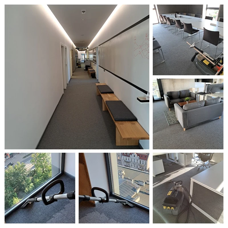 pranie wykładzin biurowych poznań